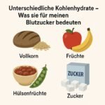 Unterschiedliche Kohlenhydrate beeinflussen den Blutzucker, was für Diabetes-Management wichtig ist. | © GlucoseCode