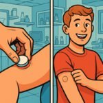 Ein Junge erhält ein Glukagon-Implantat zur besseren Blutzuckerkontrolle bei Diabetes. | © GlucoseCode