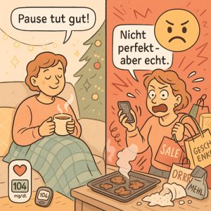 Ruhiger Weihnachtsmoment